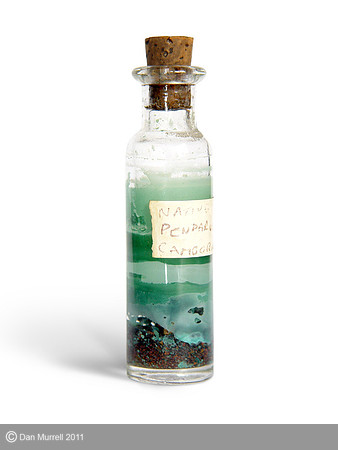 Bottle of copper