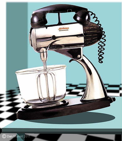 The mixer phone