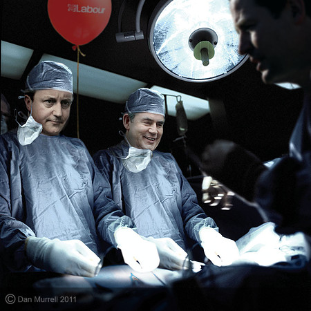 Doctors Brown and Camerno with nurse Clegg